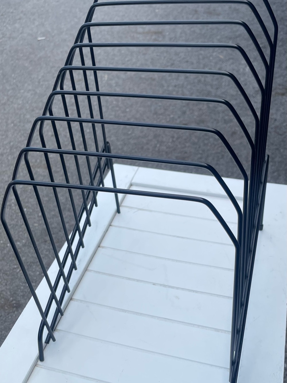 Universal Black Wire Tiered File Sorter
